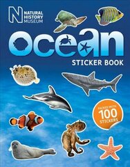 Natural History Museum Ocean Sticker Book цена и информация | Книги для самых маленьких | 220.lv