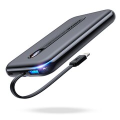 Joyroom power bank with built-in Lightning cable 20W 10000mAh PD QC3.0 black (JR-L001- Lightning) цена и информация | Зарядные устройства Power bank | 220.lv