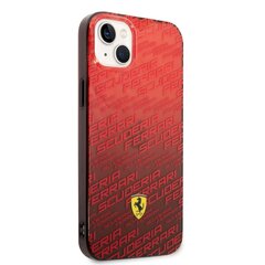 Ferrari Gradient Allover Case for iPhone 14 Plus Red cena un informācija | Telefonu vāciņi, maciņi | 220.lv