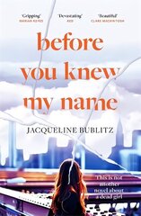 Before You Knew My Name: 'An exquisitely written, absolutely devastating novel' Red magazine cena un informācija | Fantāzija, fantastikas grāmatas | 220.lv