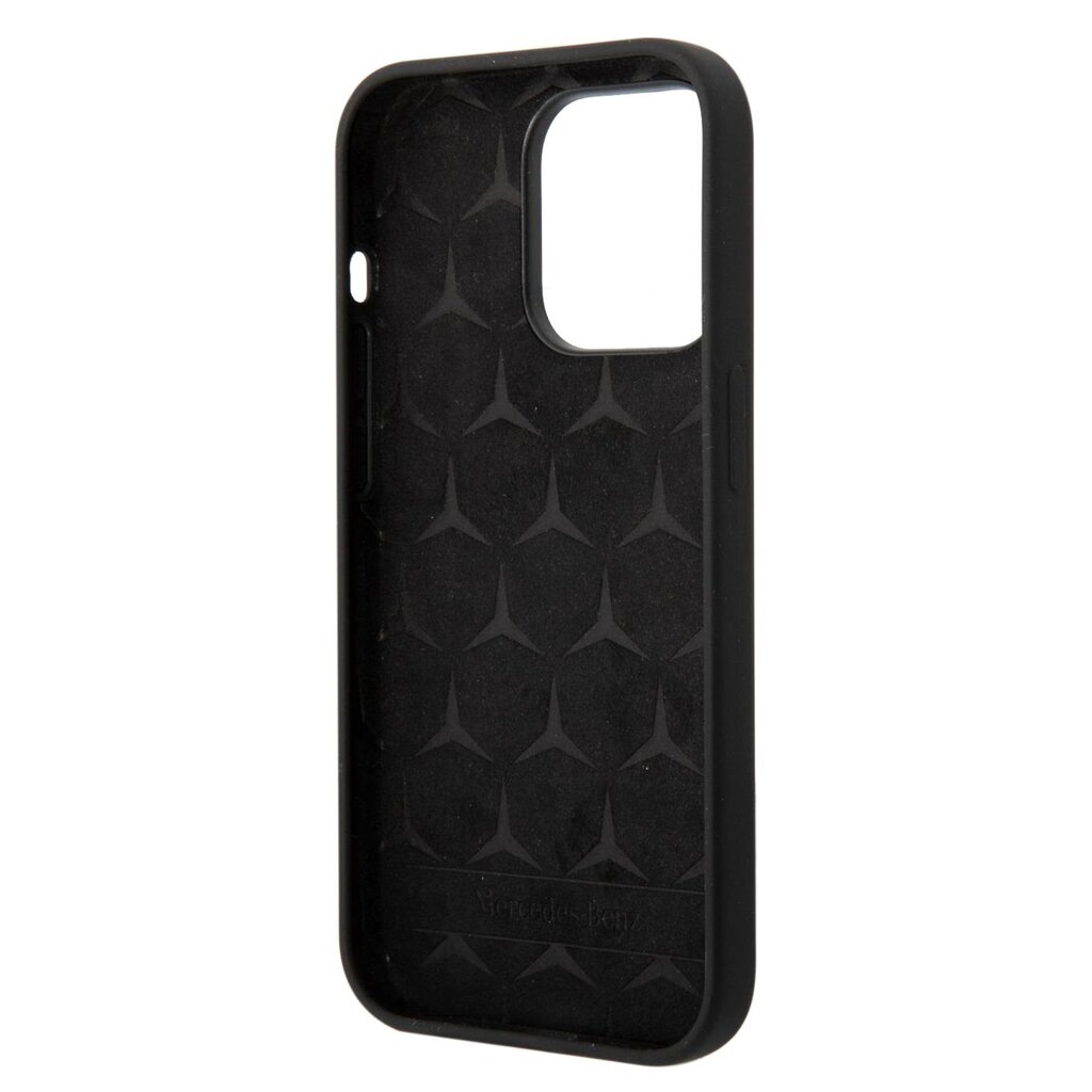 Mercedes Liquid Silicone Case for iPhone 14 Pro Max Black цена и информация | Telefonu vāciņi, maciņi | 220.lv