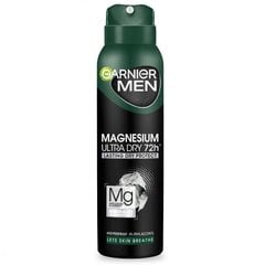 Izsmidzināms dezodorants vīriešiem Garnier Mineral MEN Magnesium UD, 150 ml цена и информация | Дезодоранты | 220.lv