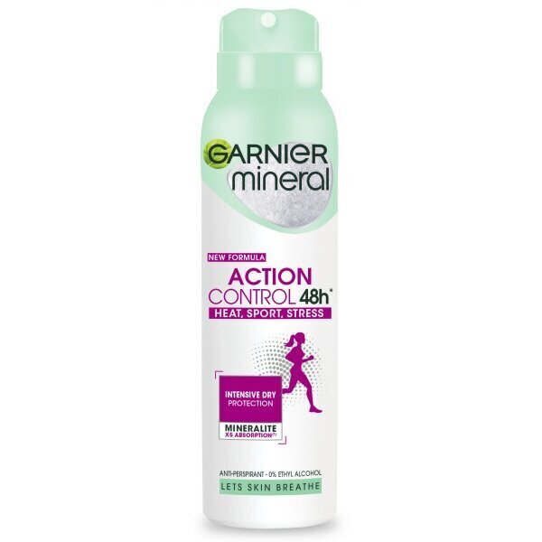 Izsmidzināms dezodorants sievietēm Garnier Mineral Action Control, 150 ml cena un informācija | Dezodoranti | 220.lv