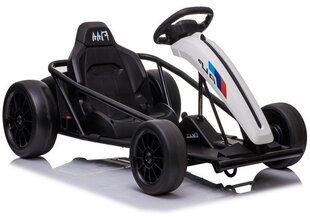 Bērnu elektriskais kartings GoKart Drift, balts cena un informācija | Bērnu elektroauto | 220.lv