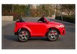 Vienvietīgs elektromobilis bērnu HL1538, sarkans cena un informācija | Bērnu elektroauto | 220.lv