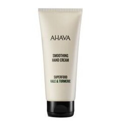 Roku krēms Ahava Smoothing Hand Cream Kale & Turmeric, 100 ml cena un informācija | Ķermeņa krēmi, losjoni | 220.lv