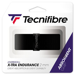 Pamatgrips Tecnifibre X-TRA ENDURANCE , 2.0mm, Melns цена и информация | Товары для большого тенниса | 220.lv