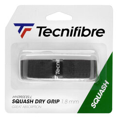 Pamatgrips Tecnifibre SQUASH DRY , 1.8mm, Melns cena un informācija | Skvošs | 220.lv