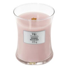 WoodWick aromātiska svece Bois de Rose, 275g cena un informācija | Sveces un svečturi | 220.lv