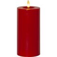 LED Vaska svece sarkana 0,03W 7,5x17,5cm Flow 061-45