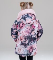 Lenne детская куртка 330г Belle 22331*2922, тёмно-серый/розовый 4741593133015 цена и информация | Куртки, пальто для девочек | 220.lv