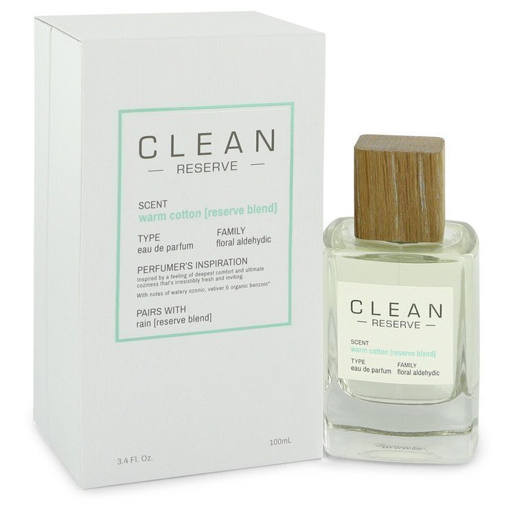 Parfimērijas ūdens Clean Reserve Warm Cotton EDP sievietēm, 100ml cena un informācija | Sieviešu smaržas | 220.lv