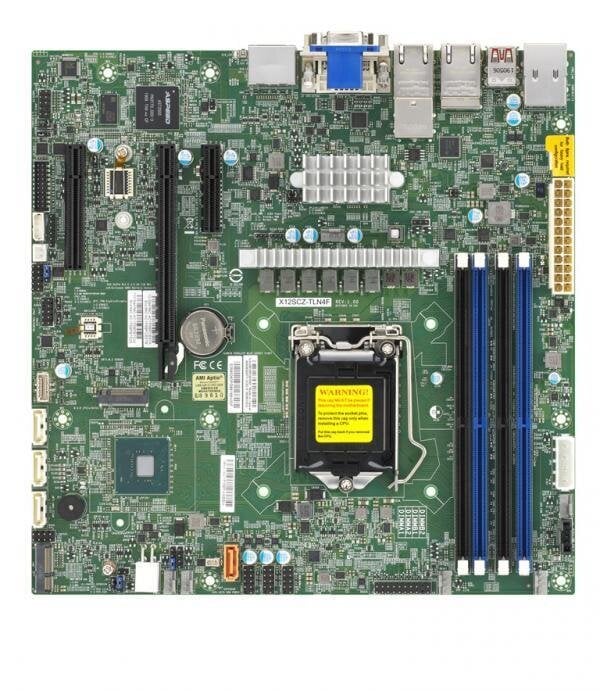 SuperMicro MBD-X12SCZ-TLN4F-O цена и информация | Mātesplates | 220.lv