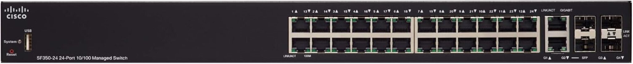 Cisco SF350-24-K9-EU цена и информация | Komutatori (Switch) | 220.lv