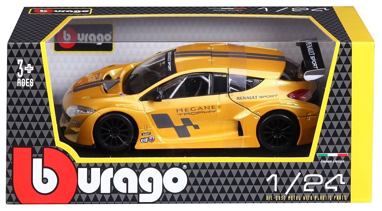 Automodelis Bijoux Renault Megane Bburago 1:24 cena un informācija | Rotaļlietas zēniem | 220.lv