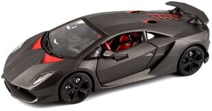 Auto modelis Lamborghini Sesto Elemento Bburago, 1:24 цена и информация | Игрушки для мальчиков | 220.lv