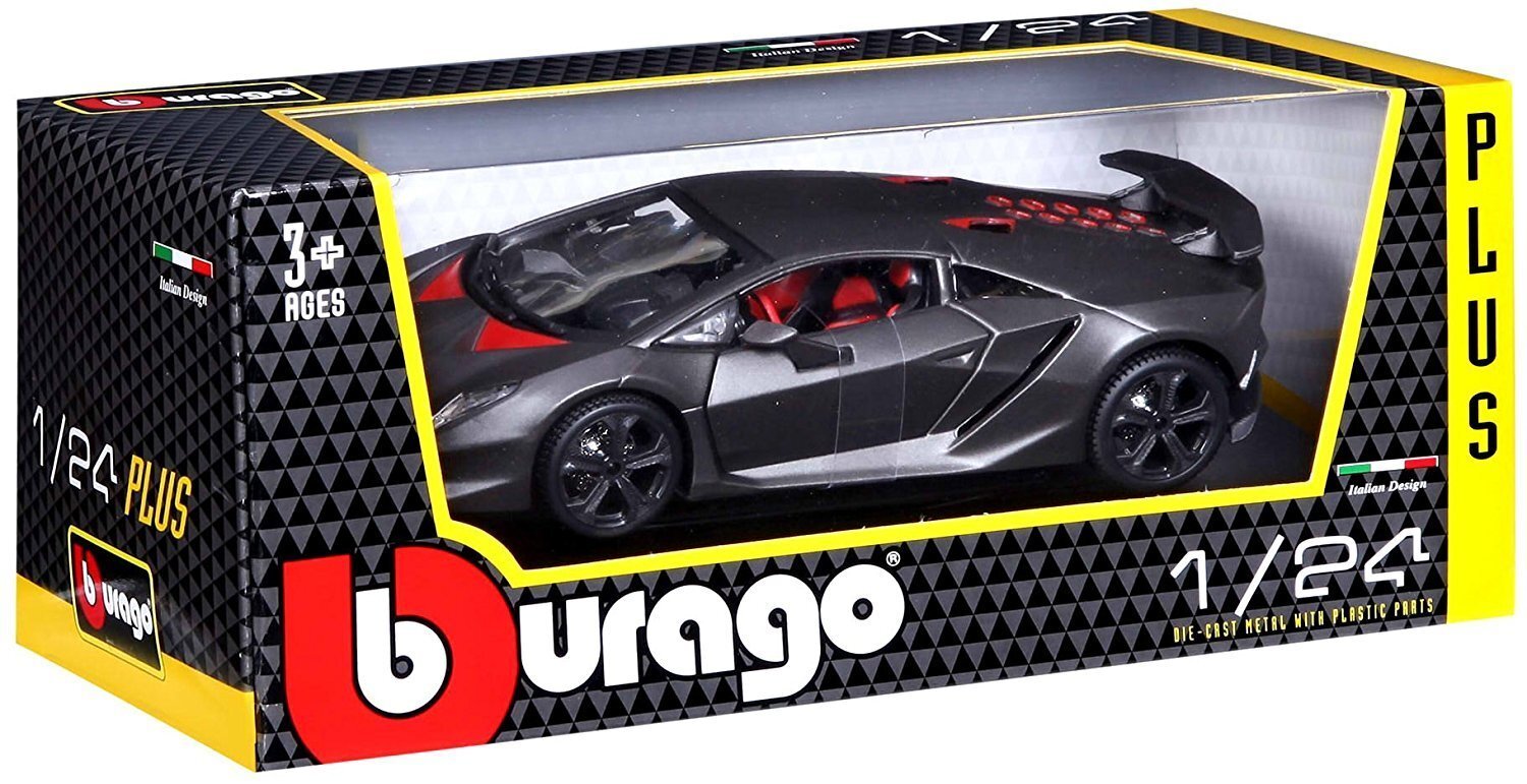 Auto modelis Lamborghini Sesto Elemento Bburago, 1:24 cena un informācija | Rotaļlietas zēniem | 220.lv