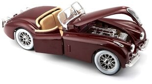 Auto modelis Jaguar XK 120 Roadster Bburago, 1:24 cena un informācija | Rotaļlietas zēniem | 220.lv