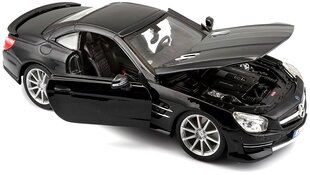 Auto modelis Mercedes Benz Sl 65 Amg Bburago, 1:24 cena un informācija | Rotaļlietas zēniem | 220.lv