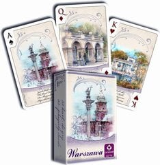 Kārtis Cards Poland Watercolors, 2x55 cena un informācija | Galda spēles | 220.lv