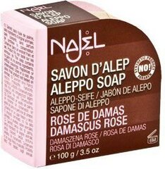 Мыло Najel Aleppo с дамасской розой, 100 г цена и информация | Мыло | 220.lv