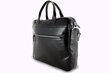 Dabīgās ādas soma\portfelis ar pleca siksnu No701 melna cena un informācija | Vīriešu somas | 220.lv