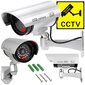 Simulētā novērošana āra kamera ar LED цена и информация | Videokameras | 220.lv