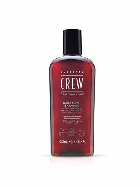 Ikdienas šampūns American Crew Daily Silver Shampoo, 250ml цена и информация | Šampūni | 220.lv