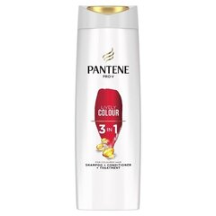 Šampūns krāsotiem matiem Pantene 3in1, 360 ml цена и информация | Шампуни | 220.lv