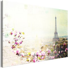 Glezna - Postcards from Paris (1 Part) Wide 90x60 cm цена и информация | Картины | 220.lv