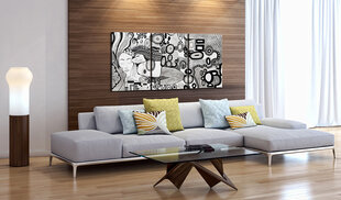 Glezna - Silver Kiss 60x30 cm cena un informācija | Gleznas | 220.lv