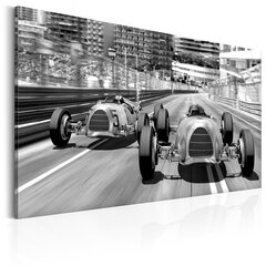 Glezna - Old Cars Racing 120x80 cm cena un informācija | Gleznas | 220.lv