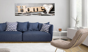 Glezna - Romantic Home 120x40 cm cena un informācija | Gleznas | 220.lv