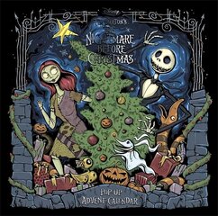 Disney Tim Burton's The Nightmare Before Christmas Pop-Up Book and Advent Calendar cena un informācija | Grāmatas mazuļiem | 220.lv