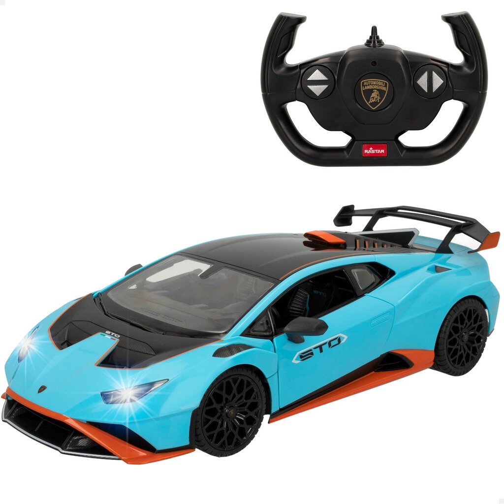 Radiovadāms auto Rastar LAMBORGHINI HURACAN STO 1:14, 2.4GHz, 6+ цена и информация | Rotaļlietas zēniem | 220.lv