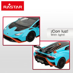 Radiovadāms auto Rastar LAMBORGHINI HURACAN STO 1:14, 2.4GHz, 6+ cena un informācija | Rastar Rotaļlietas, bērnu preces | 220.lv