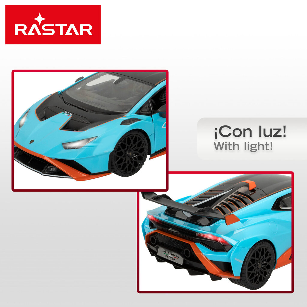 Радиоуправляемая машинка Rastar Lamborghini Huracan STO 1:14, 2.4GHz, 6+  цена | 220.lv