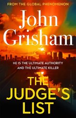 Judge's List: John Grisham's latest breathtaking bestseller цена и информация | Фантастика, фэнтези | 220.lv