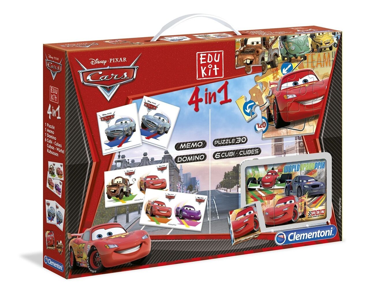 Attīstošais spēļu komplekts Clementoni Disney Cars цена и информация | Galda spēles | 220.lv