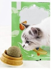 Kaķu laizīšanas rotaļlieta - bumbiņa kaķim ar kaķumētru cena un informācija | Rotaļlietas kaķiem | 220.lv