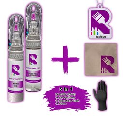 Krāsu korektors + laka Rover Cityrover Granite purple KNB, T08, TAT155 cena un informācija | Auto krāsas | 220.lv