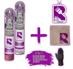 Корректор краски + лак Ssangyong Korando Redwine purple PA цена и информация | Автомобильная краска | 220.lv
