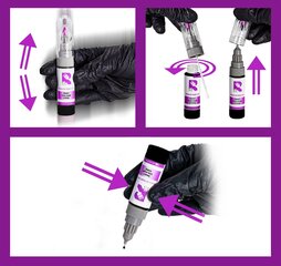 Корректор краски + лак Ssangyong Korando Opulence purple PB, SPA407 цена и информация | Автомобильная краска | 220.lv