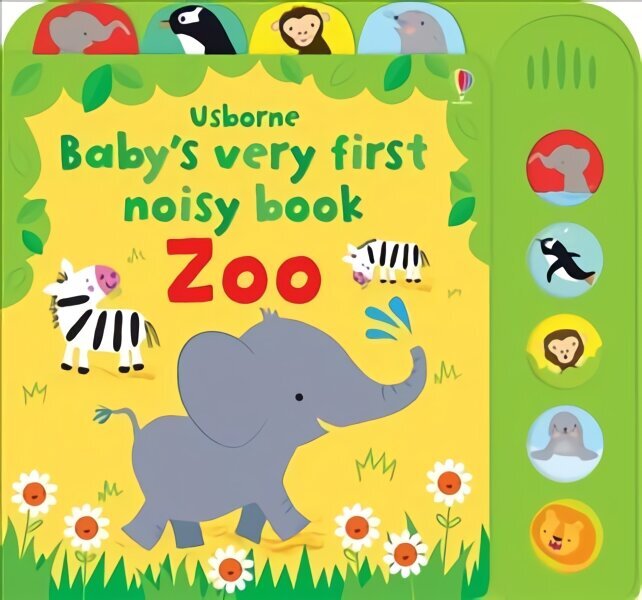 Baby's Very First Noisy book Zoo цена и информация | Grāmatas mazuļiem | 220.lv