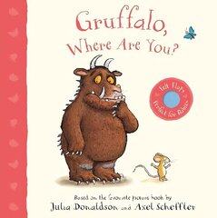 Gruffalo, Where Are You?: A Felt Flaps Book цена и информация | Книги для малышей | 220.lv