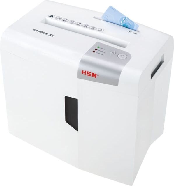 HSM shredstar X5 P4 4, baltā krāsā cena un informācija | Papīra smalcinātāji | 220.lv
