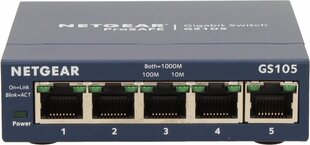Netgear GS105GE cena un informācija | Komutatori (Switch) | 220.lv