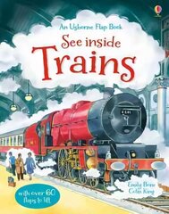 See Inside Trains UK cena un informācija | Grāmatas pusaudžiem un jauniešiem | 220.lv