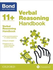 Bond 11plus: Bond 11plus Verbal Reasoning Handbook 1 цена и информация | Книги для подростков и молодежи | 220.lv