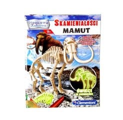 Rotaļlietu fluorescējošās Clementoni mamuta fosilijas cena un informācija | Attīstošās rotaļlietas | 220.lv